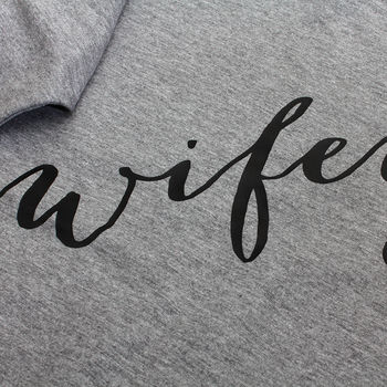 Personalised Wifey Slouch Jumper, 7 of 11
