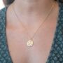 Personalised Sterling Silver Libra Zodiac Necklace, thumbnail 4 of 11