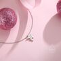 Sterling Silver Flying Pig Pendant Necklace, thumbnail 5 of 10