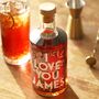 Personalised 50cl I Love You Rum, thumbnail 3 of 3