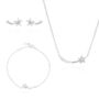 Shooting Star Gift Set | Necklace Earrings And Bracelet, thumbnail 5 of 6