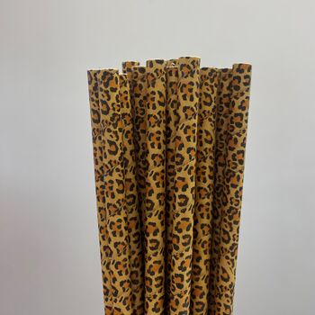 Leopard Print Paper Straws, 3 of 6