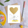 Personalised Heart Birthday Balloon Scratch Card, thumbnail 6 of 9