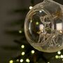 Glass Bauble With Deer, thumbnail 2 of 2