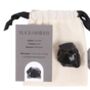 Raw Black Obsidian Healing Crystal Gift Set Scorpio, thumbnail 2 of 6