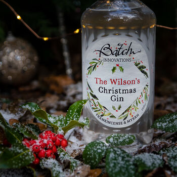 Personalised Christmas Gin, 4 of 6
