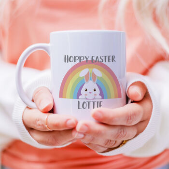 Hoppy Easter Personalised Mug, 5 of 8