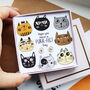 Have A Purr Fect Day Sterling Silver Earrings, thumbnail 1 of 4