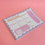 A4 Colourful Organisation Desk Pad Stationery, thumbnail 4 of 4