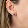Mini 9ct Gold Star Stud Earrings, thumbnail 2 of 7