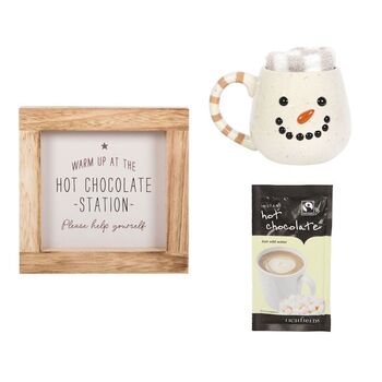 Christmas Hot Chocolate Mug Gift Set, 4 of 4