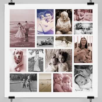 Personalised Photo Collage Montage, 11 of 12