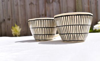 Black Striped Coffee Mug, 2 of 4