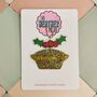 Mince Pie Christmas Tree Decoration / British Foodie Gift / Secret Santa Present / Novelty Holiday Bauble, thumbnail 1 of 4