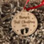 Personalised “Mummy To Be” Baby Bump Christmas Ornament – Custom Pregnancy Keepsake Decoration, thumbnail 4 of 4