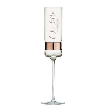 Personalised Botanical Champagne / Prosecco Flute, 6 of 6