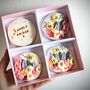 Personalised Bumble Bee Meadow Letterbox Biscuits, thumbnail 2 of 9