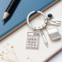 Accountant Personalised Keyring Banker Gift, thumbnail 7 of 11