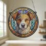 Jack Russell Stained Glass Effect Suncatcher, thumbnail 4 of 6