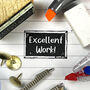 Teacher Stamp – 'Excellent Work', thumbnail 1 of 5