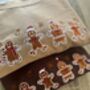 Festive Gingerbread People Embroidered Sweatshirt, thumbnail 4 of 5