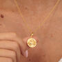 18ct Gold Cancer Zodiac Charm Necklace, thumbnail 1 of 7