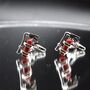 Fire Extinguisher Cufflinks 316 L Stainless Steel Fireman Gift, thumbnail 4 of 5
