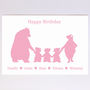 Personalised Birthday Bears Birthday Card, thumbnail 3 of 8