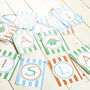 Dinosaur Personalised Children's Party Decoration Pack, thumbnail 2 of 8
