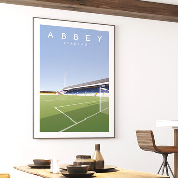 Cambridge United Abbey Stadium Poster, 3 of 8