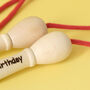 Personalised Red Skipping Rope, thumbnail 2 of 4