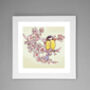 'Blue Tit And Blossom' Print, thumbnail 2 of 3