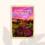 'Happening' Motivational Quote Nature Inspired Print, thumbnail 2 of 4
