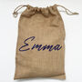 Personalised Jute Party Gift Sack, thumbnail 2 of 6