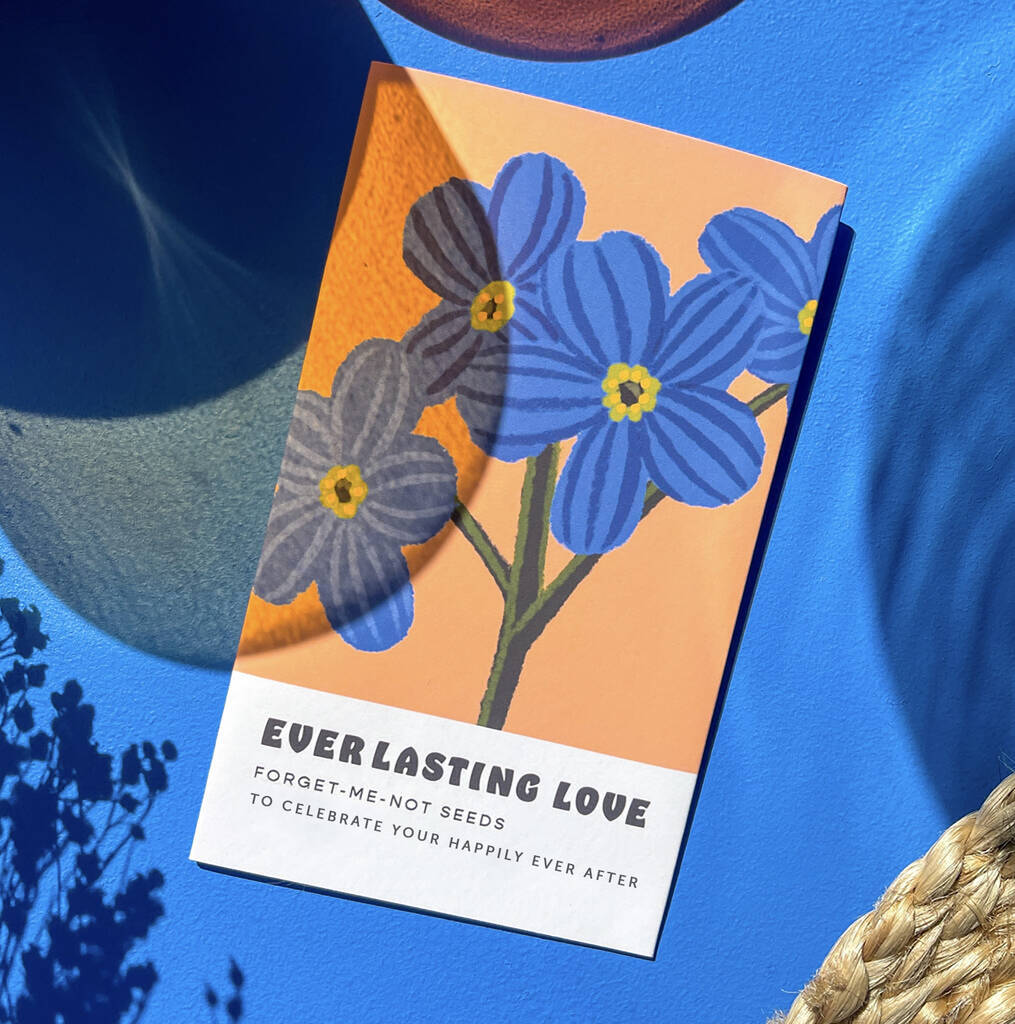 Personalised 'Everlasting Love' Wedding Gift Seeds, 1 of 2
