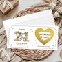 Personalised 21st Birthday Scratch Card, Surprise Gift Reveal, thumbnail 6 of 9