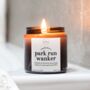 Park Run Wanker Candle, Parkrun Gifts, Running Gifts, thumbnail 1 of 12