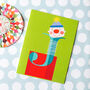 Mini J For Jack In The Box Card, thumbnail 4 of 5