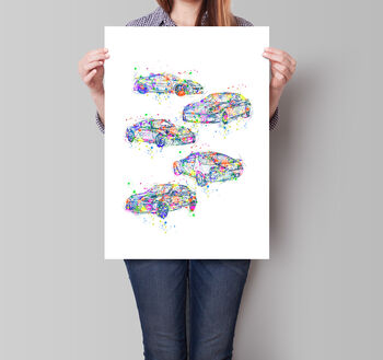 Porsche Car Prints Prints, 2 of 4