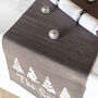 Personalised Christmas Tree Dining Table Runner, thumbnail 3 of 4