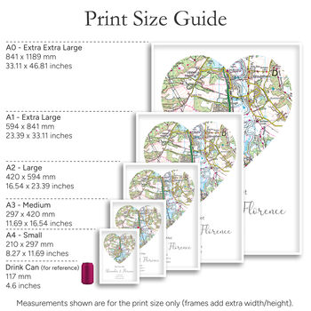 Where We Said I Do Ordnance Survey Landranger Personalised Map Print Wedding Gift, 9 of 12