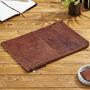 Personalised Leather Mac Laptop Case, thumbnail 1 of 3