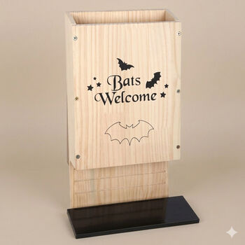 Wooden Bat House For Gardens, 2 of 4