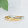 Powerful Affirmation Bangles With Messages, thumbnail 2 of 11