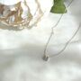 Cushion Cut Diamond Solitaire Necklace, thumbnail 6 of 7