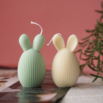 Easter Bunny Egg Candles, 4 of 4