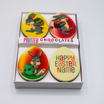 Personalised Chocolate Easter Eggs, 2 of 2