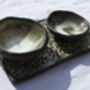 Salt And Pepper / Dip, Soy, Sauce Dishes With Tray, thumbnail 11 of 12