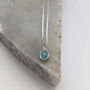 Amazonite Oval Gemstone Necklace, thumbnail 7 of 11