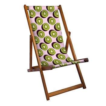 Juicy Kiwi Printed Deckchair, 3 of 4